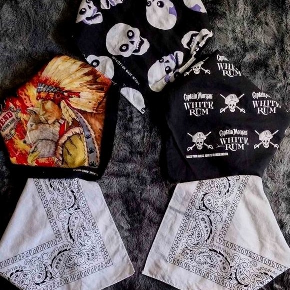 Bundle of 5 bandanas - Picture 1 of 5